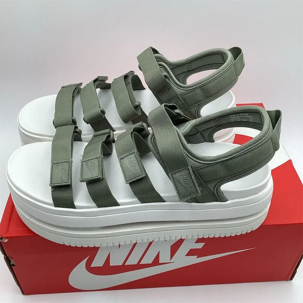 Nike Women's Icon‎ Classic Platform Sandal Multicolor Size 11 - Picture 3 of 12